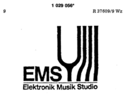 EMS Elektronik Musik Studio Logo (DPMA, 17.03.1980)