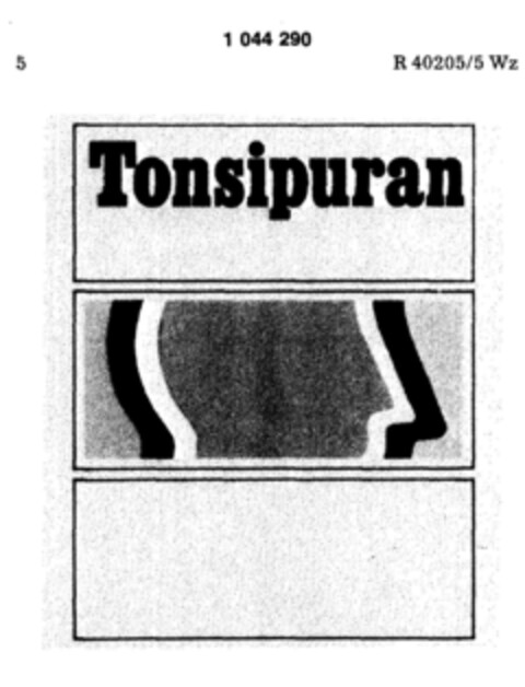 Tonsipuran Logo (DPMA, 12.08.1982)