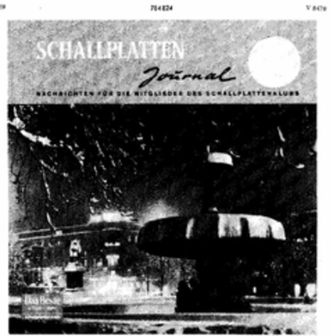 SCHALLPLATTEN Journal Logo (DPMA, 01.12.1961)