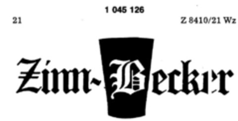 Zinn-Becker Logo (DPMA, 04/24/1982)