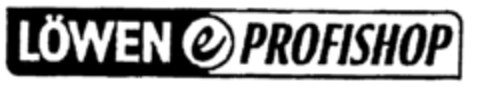 LÖWENePROFISHOP Logo (DPMA, 24.08.2000)