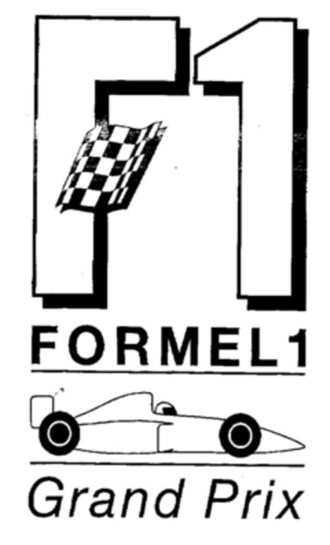 F1 FORMEL 1 Grand Prix Logo (DPMA, 06/28/2001)