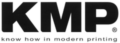 KMP know how in modern printing Logo (DPMA, 01.07.2008)