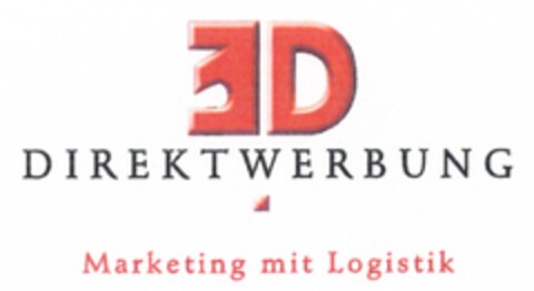 3D DIREKTWERBUNG Marketing mit Logistik Logo (DPMA, 09/05/2008)