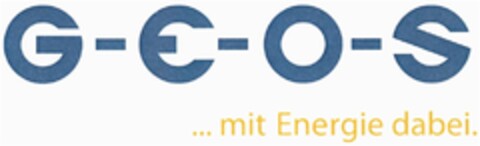 G-E-O-S ... mit Energie dabei. Logo (DPMA, 03.04.2010)