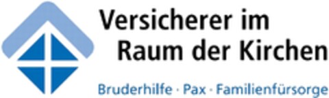 Versicherer im Raum der Kirchen Bruderhilfe · Pax · Familienfürsorge Logo (DPMA, 31.10.2011)