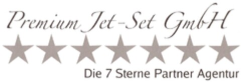 Premium Jet-Set GmbH Die 7 Sterne Partner Agentur Logo (DPMA, 06.02.2012)