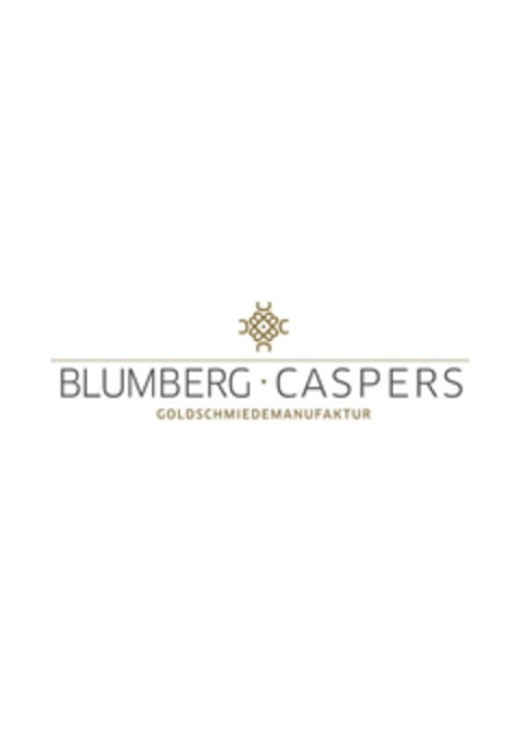 BLUMBERG · CASPERS GOLDSCHMIEDEMANUFAKTUR Logo (DPMA, 22.05.2018)