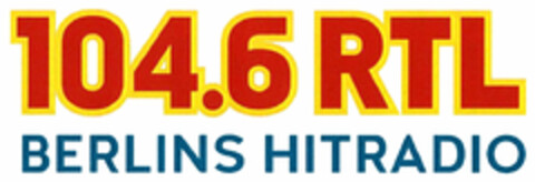 104.6 RTL BERLINS HITRADIO Logo (DPMA, 04.04.2019)