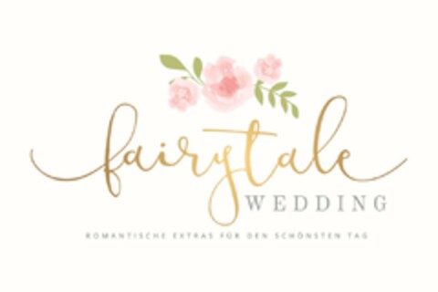 fairytale WEDDING ROMANTISCHE EXTRAS FÜR DEN SCHÖNSTEN TAG Logo (DPMA, 23.02.2019)