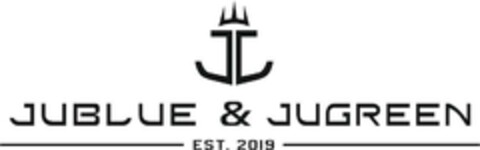 JUBLUE & JUGREEN EST. 2019 Logo (DPMA, 16.05.2019)