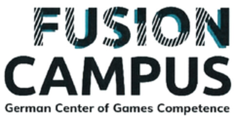 FUSION CAMPUS German Center of Games Competence Logo (DPMA, 25.08.2020)