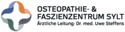 OSTEOPATHIE- & FASZIENZENTRUM SYLT Ärztliche Leitung: Dr. med. Uwe Steffens Logo (DPMA, 19.12.2020)