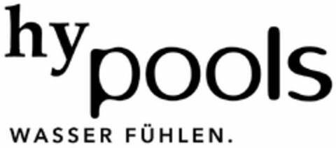 hy pools WASSER FÜHLEN. Logo (DPMA, 14.04.2020)