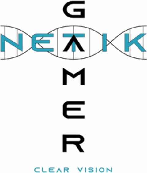 GAMER NETIK CLEAR VISION Logo (DPMA, 16.12.2020)