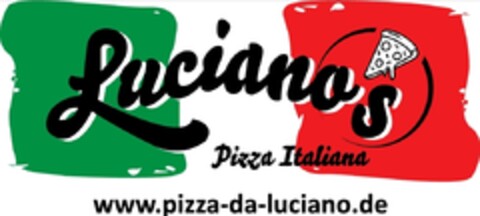 Luciano's Pizza Italiana www.pizza-da-luciano.de Logo (DPMA, 01.11.2020)