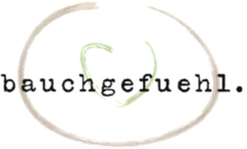 bauchgefuehl. Logo (DPMA, 08.04.2023)