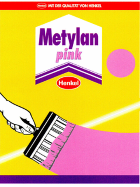 Metylan pink Henkel Logo (DPMA, 07/30/2002)