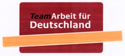 TeamArbeit für Deutschland Logo (DPMA, 17.04.2003)