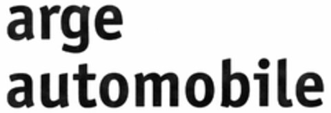 arge automobile Logo (DPMA, 05.11.2003)