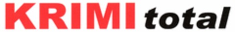 KRIMI total Logo (DPMA, 11.01.2005)