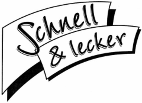 Schnell & lecker Logo (DPMA, 04/19/2005)