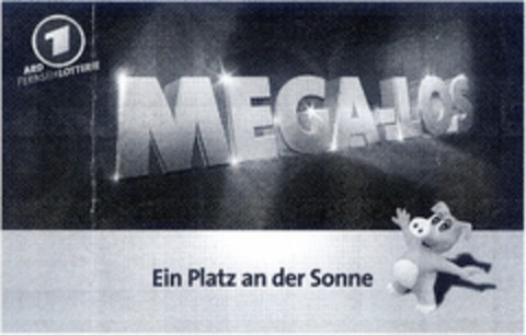 Mega-Los Ein Platz an der Sonne Logo (DPMA, 02/14/2006)