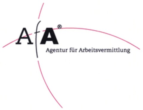 AfA Agentur für Arbeitsvermittlung Logo (DPMA, 08.02.2007)