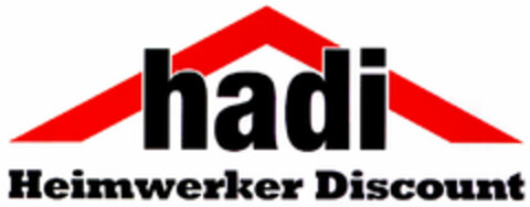 hadi Heimwerker Discount Logo (DPMA, 25.06.1996)