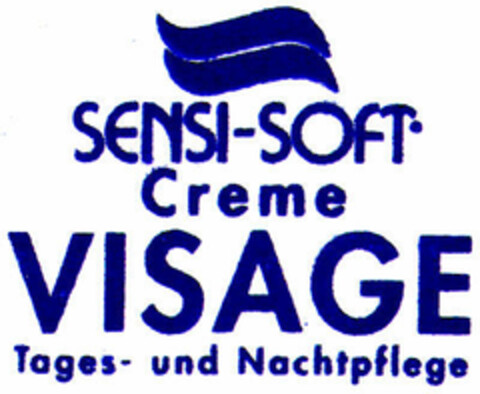SENSI-SOFT Creme VISAGE Logo (DPMA, 10.10.1996)