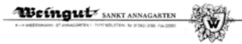 Weingut SANKT ANNAGARTEN Logo (DPMA, 11/28/1996)