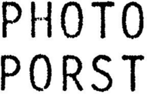 PHOTO PORST Logo (DPMA, 26.08.1997)