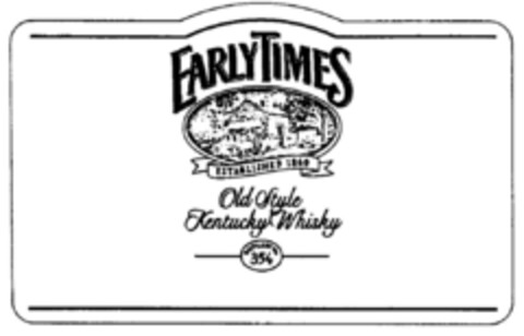 EARLYTIMES Old Style Kentucky Whisky Logo (DPMA, 02.04.1998)
