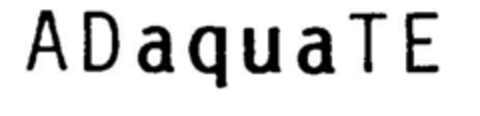 ADaquaTE Logo (DPMA, 24.08.1998)