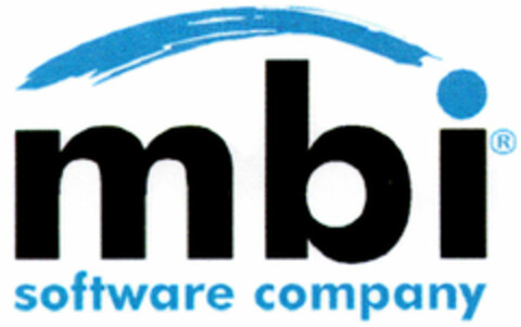 mbi software company Logo (DPMA, 04.09.1998)