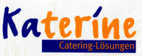 Katerine Catering-Lösungen Logo (DPMA, 30.04.1999)
