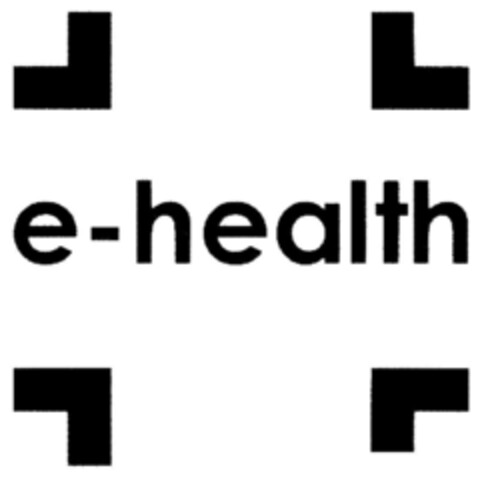 e-health Logo (DPMA, 22.12.1999)