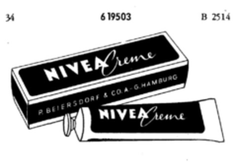 NIVEA Creme Logo (DPMA, 30.10.1950)