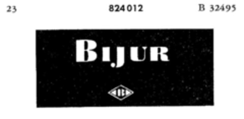 Bijur B Logo (DPMA, 17.10.1964)