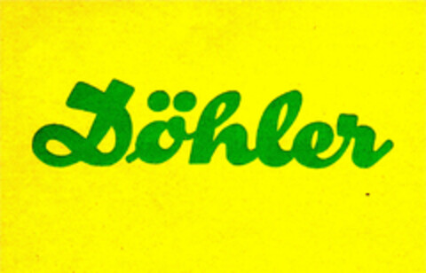 Döhler Logo (DPMA, 15.11.1957)