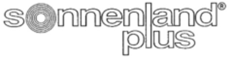 SONNENLAND PLUS Logo (DPMA, 08.11.1993)