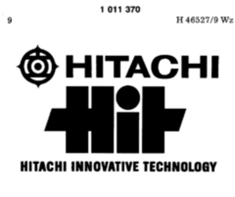 HITACHI Hit HITACHI INNOVATIVE TECHNOLOGY Logo (DPMA, 09/06/1979)