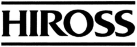 HIROSS Logo (DPMA, 02.12.1992)