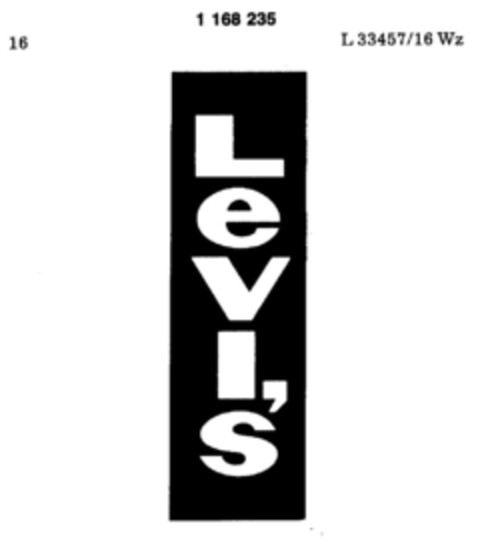 LEVI'S Logo (DPMA, 23.04.1990)