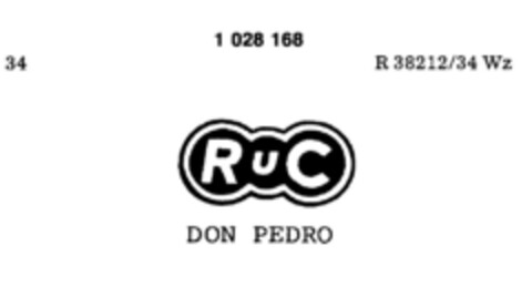 RUC DON PEDRO Logo (DPMA, 09.10.1980)