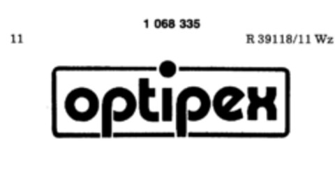 optipex Logo (DPMA, 22.10.1981)