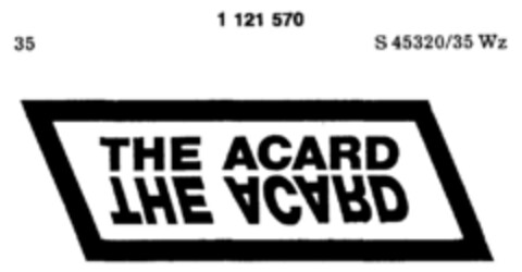 THE ACARD Logo (DPMA, 01.09.1987)