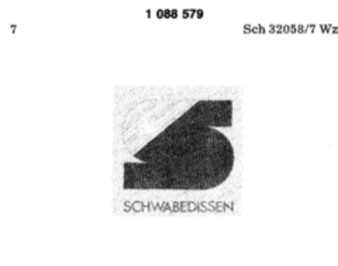 SCHWABEDISSEN Logo (DPMA, 10.07.1985)