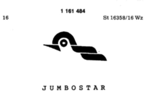 JUMBOSTAR Logo (DPMA, 08/29/1989)