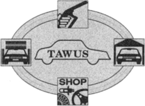 TAWUS SHOP Logo (DPMA, 12.10.1992)
